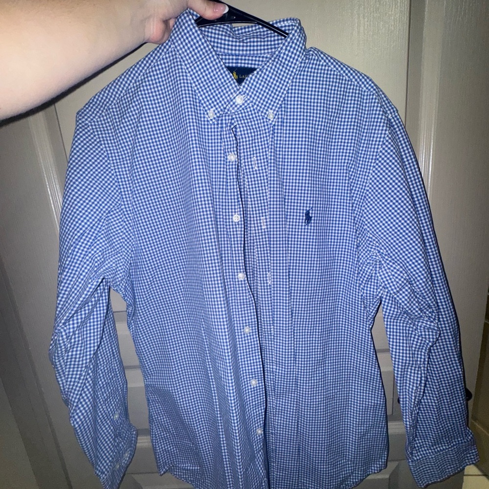 Polo Ralph Lauren Blue Button